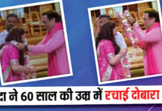 Govinda ने फिर से शादी की, 60 साल की उम्र में अपने सच्चे प्यार को वरमाला पहनाई, मधुरी सहित बड़े नाम बने गवाह